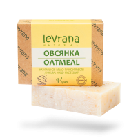 Мыло натуральное ОВСЯНКА 100гр (Levrana) - магазин здорового питания «Добрый лес»