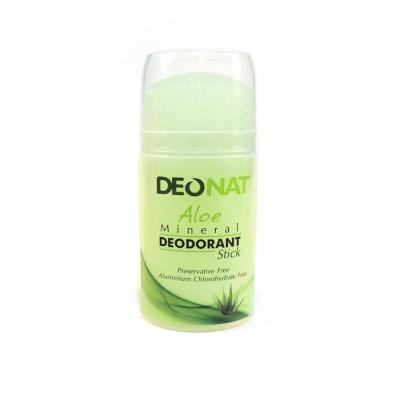 Дезодорант-Кристалл натуральный стик СОК АЛОЭ 100гр (DeoNat) - магазин здорового питания «Добрый лес»