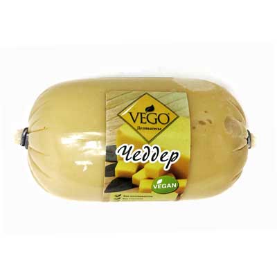 Сыр постный ЧЕДДЕР 400гр (ВЕГО) - магазин здорового питания «Добрый лес»