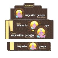 Благовония Индийские MYSTIC YOGA PREMIUM 15 палочек (Sandesh) - магазин здорового питания «Добрый лес»