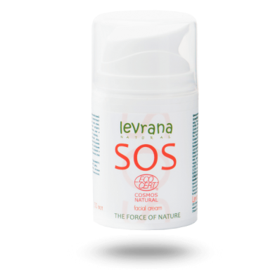 Крем для лица SOS для проблемной кожи 50мл (Levrana) - магазин здорового питания «Добрый лес»