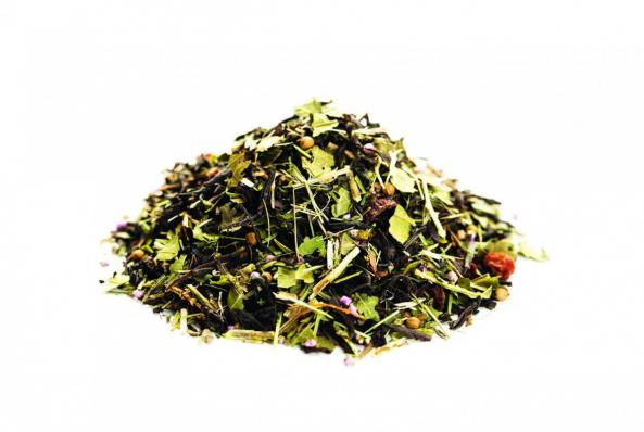 Чай Чёрный с ДУШИЦЕЙ весовой (Мелодия чая) - магазин здорового питания «Добрый лес»