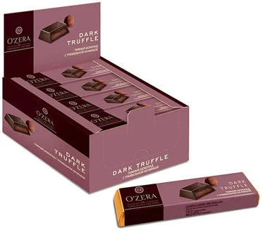 Шоколад тёмный С ТРЮФЕЛЕМ 47гр (Ozera) - магазин здорового питания «Добрый лес»