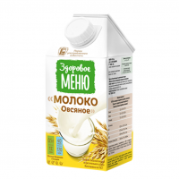 Молоко ОВСЯНОЕ 500мл (Здоровое меню) - магазин здорового питания «Добрый лес»