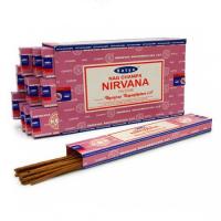 Благовония Индийские NIRVANA 12 палочек (Satya) - магазин здорового питания «Добрый лес»
