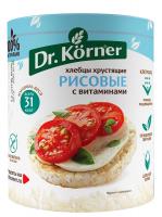 Хлебцы РИСОВЫЕ с витаминами 100гр (Dr.Korner) - магазин здорового питания «Добрый лес»
