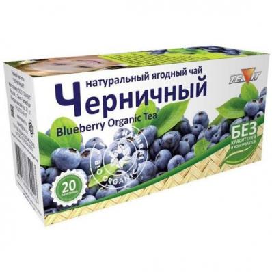 Чайный напиток ЧЕРНИЧНЫЙ 20ф/п (Тиавит) - магазин здорового питания «Добрый лес»