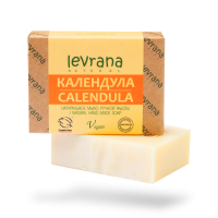 Мыло натуральное КАЛЕНДУЛА 100гр (Levrana) - магазин здорового питания «Добрый лес»