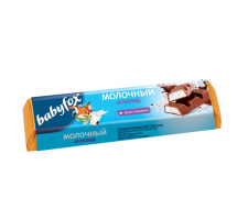 Шоколад МОЛОЧНЫЙ 47гр (Babyfox) - магазин здорового питания «Добрый лес»