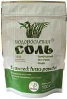 Соль водорослевая смесь ФУКУС с солью без глютена 100гр (Гарнец) - магазин здорового питания «Добрый лес»
