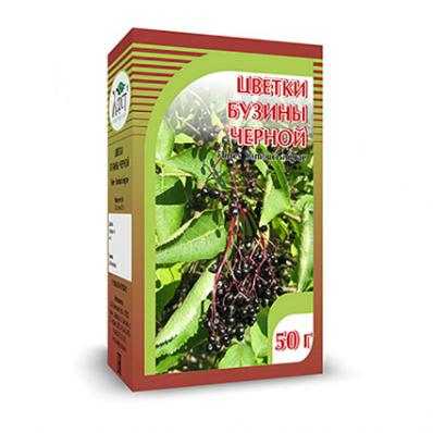 Бузина черная, цветки 50гр (Хорст) - магазин здорового питания «Добрый лес»
