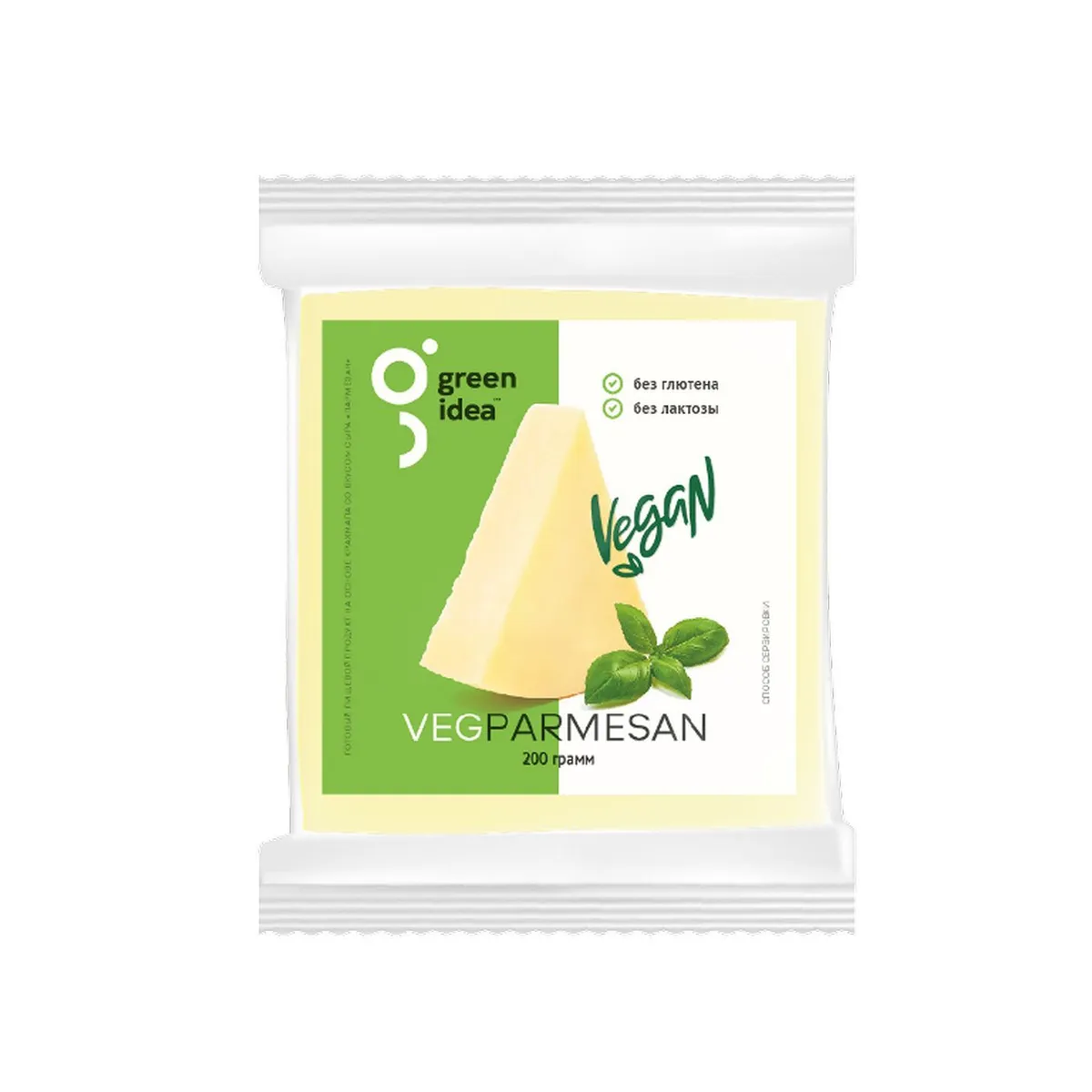 Сыр растительный ПАРМЕЗАН 200гр (Green idea) - магазин здорового питания «Добрый лес»