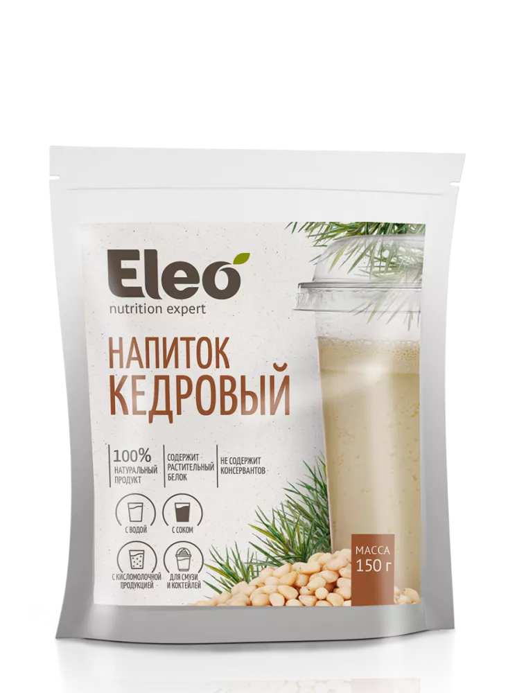 Напиток КЕДРОВЫЙ 150гр (Eleo) - магазин здорового питания «Добрый лес»