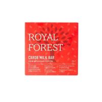 Шоколад из ОБЖАРЕННОГО КЭРОБА ROYAL FOREST 75гр (ROYAL FOREST) - магазин здорового питания «Добрый лес»