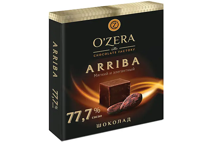 Шоколад горький ARRIBA 90гр (O'zera) - магазин здорового питания «Добрый лес»