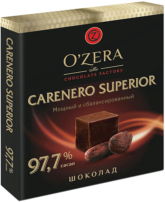 Шоколад горький CARENERO SUPERIOR 90гр (O'zera) - магазин здорового питания «Добрый лес»