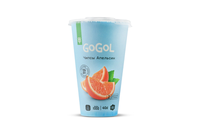 Чипсы фруктовые АПЕЛЬСИН 40гр (GoGol) - магазин здорового питания «Добрый лес»